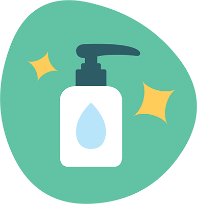 Ein Logo mit dem Hygiene Qualitäts Gütesiegel